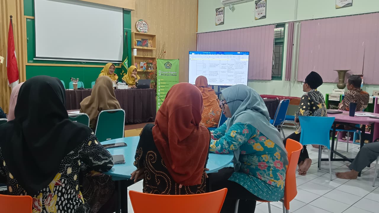 Panitia MATAMUDA MTsN 9 Bantul Gelar Rapat Koordinasi Persiapan Tahun Pelajaran 2026/2027